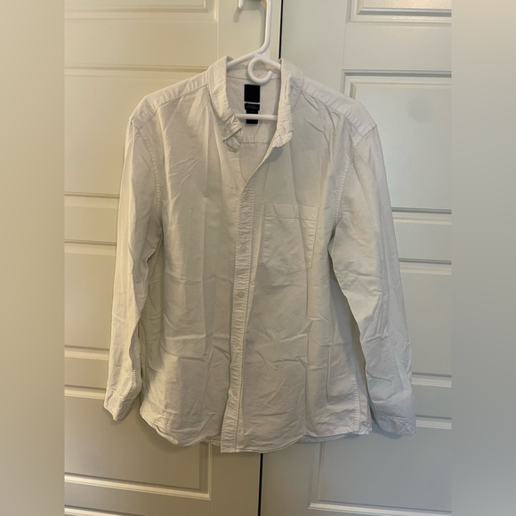 H&M Shirts Hm Mens White Button Down Xl Extra Large Dress Shirt Business Casual Poshmark